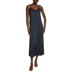 Point Womens  Satin Slip Dress